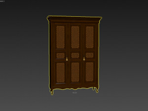 classic cabinet 03 06 3D Модель