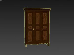 classic cabinet 03 06 3D Model