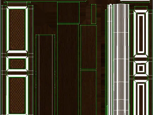 classic cabinet 03 06 3D Model