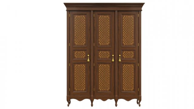 classic cabinet 03 07 3D Model .c4d .max .obj .3ds .fbx .stl .blend 