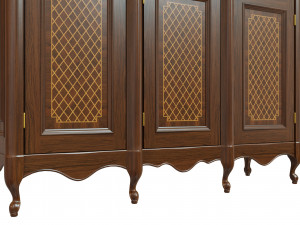 classic cabinet 03 07 3Dモデル