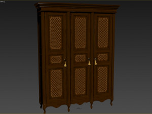 classic cabinet 03 07 3Dモデル