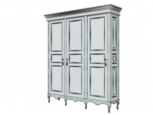 classic cabinet 03 08 3D Model