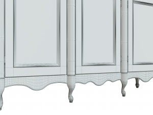 classic cabinet 03 08 3D मॉडल