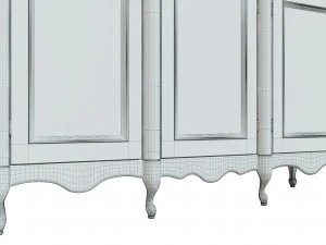 classic cabinet 03 08 3D Model