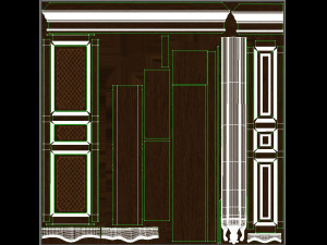 classic cabinet 03 08 3D मॉडल