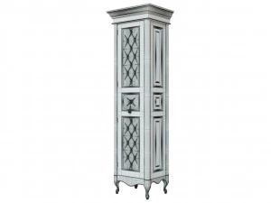 classic cabinet 04 01 3D Model