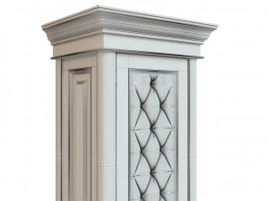 classic cabinet 04 01 3D Model