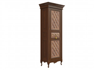 classic cabinet 04 02 Modello 3D