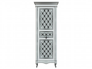 classic cabinet 04 02 Modello 3D