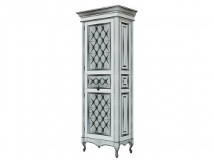 classic cabinet 04 02 Modello 3D
