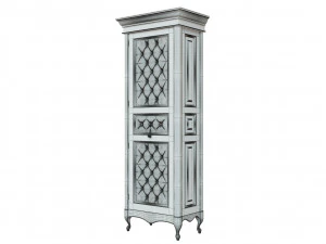 classic cabinet 04 02 3D Model
