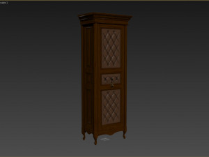 classic cabinet 04 02 Modello 3D