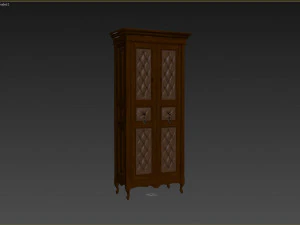 classic cabinet 04 03 3D Model