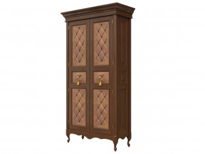 classic cabinet 04 04 3D Модель