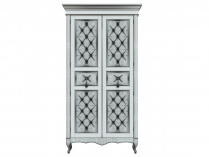 classic cabinet 04 04 3D Модель