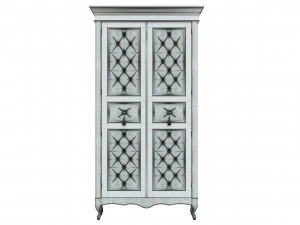 classic cabinet 04 04 3D Model