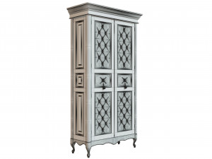 classic cabinet 04 04 3D Модель