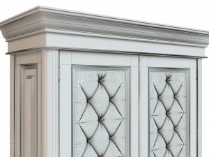 classic cabinet 04 04 3D Model