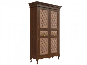 classic cabinet 04 05 3D Model