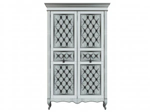 classic cabinet 04 05 3D Model