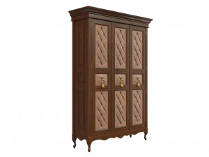 classic cabinet 04 06 3D Model