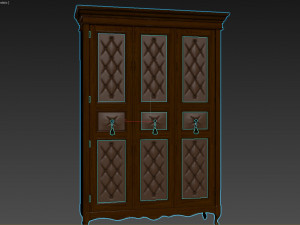 classic cabinet 04 06 3D मॉडल