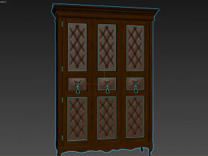 classic cabinet 04 06 3D Model