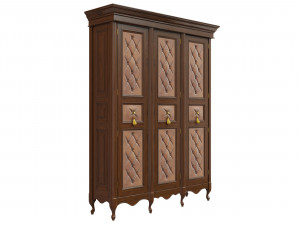 classic cabinet 04 07 Model 3D