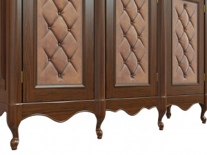 classic cabinet 04 07 Model 3D