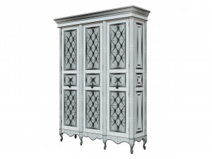 classic cabinet 04 07 Model 3D