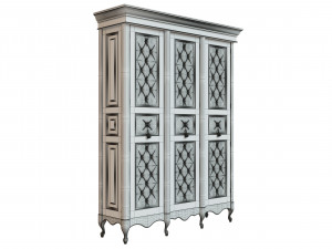 classic cabinet 04 07 Model 3D