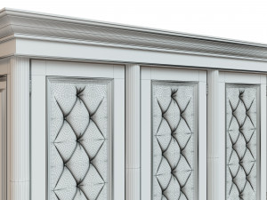 classic cabinet 04 07 Model 3D