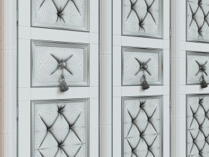 classic cabinet 04 07 Model 3D