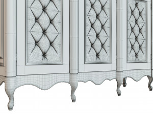 classic cabinet 04 07 Model 3D