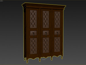 classic cabinet 04 07 Model 3D