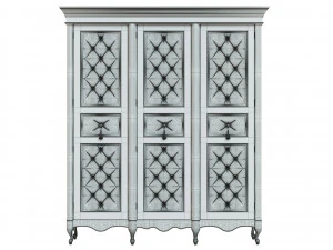 classic cabinet 04 08 3D Model