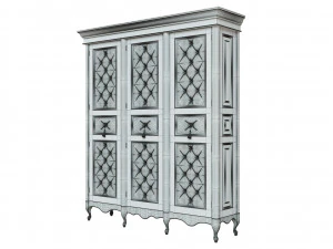 classic cabinet 04 08 3D Model