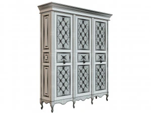 classic cabinet 04 08 3D Model