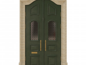 entrance classic door 23 3D-Modell