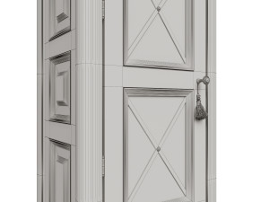 classic cabinet 05 01 3D Модель