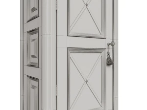 classic cabinet 05 01 3D Model