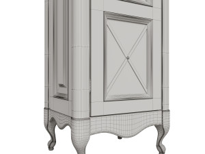 classic cabinet 05 01 3D Модель