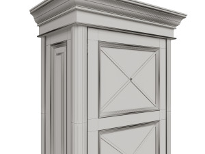 lassic cabinet 05 02 3D Model