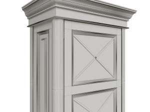 lassic cabinet 05 02 3D Model