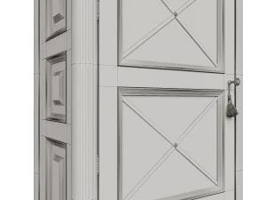 lassic cabinet 05 02 3D Model