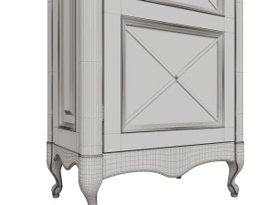lassic cabinet 05 02 3D Model