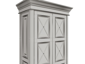 classic cabinet 05 03 3D 모델