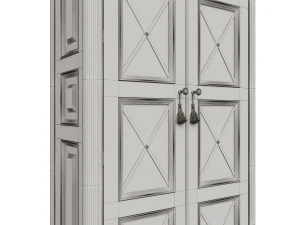 classic cabinet 05 03 3D Model