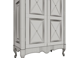 classic cabinet 05 03 3D 모델